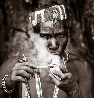 The Hadzabe of Tanzania - A new photography exhibition by Guy Needham exploring the Hadzabe tribe in northern Tanzania, who are considered Africa's last true hunter-gatherers | 28 May - 8 June 2019 | Exhibition | The Grey Place