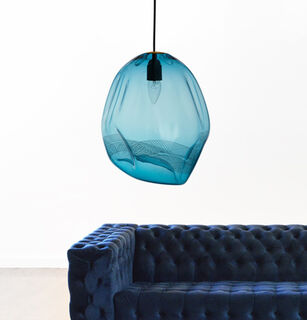 Like - Buy - Take. Showcasing samples of hand blown light pendants - Lukeke Design | Exhibition | The Grey Place