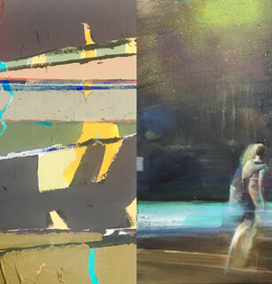 Night Watch - A new exhibition by Rosemary Theunissen and Henry Symonds who produce paintings that articulate a heightened concern with both space and place | 11 - 22 June 2019 | Exhibition | The Grey Place